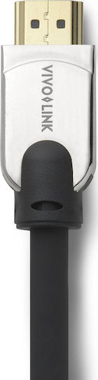 Vivolink HDMI 2.0 Premium High Speed 4K 60Hz HDR Cable HDMI male - HDMI female 2m Μαύρο