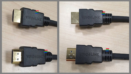 Vivolink HDMI 1.4 Kabel HDMI-Stecker - HDMI-Stecker 7.5m Schwarz