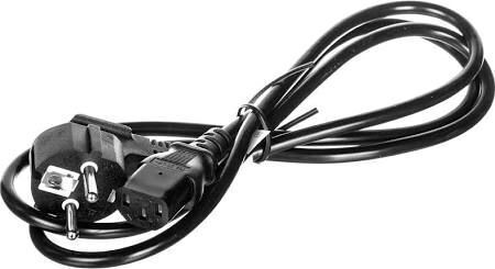 Goobay Schuko - IEC C13 Cable 3m Μαύρο 95142