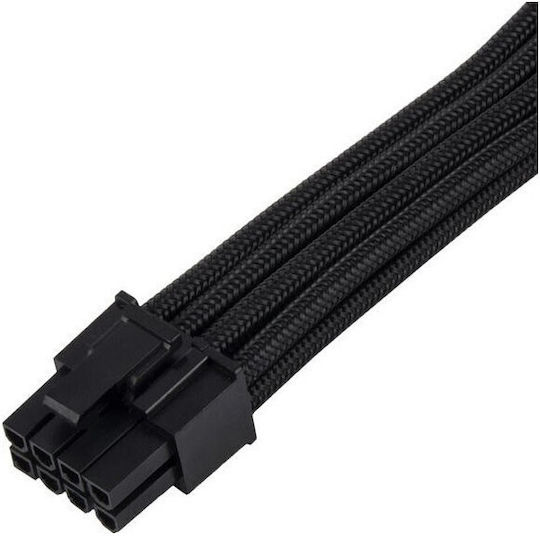 Silverstone 8-Pin PCIe - 6+2 Pin PCIe Cable 0.3m Μαύρο SST-PP07E-PCIB