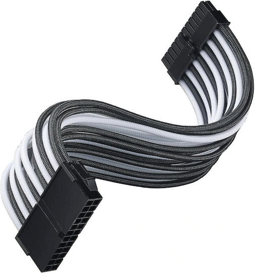 Silverstone 24-Pin ATX - 24-Pin ATX Cable 0.3m Μαύρο SST-PP07E-MBBW