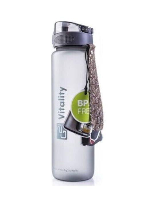 G21 Bottle Sticla de apa Plastic 1000ml Gri