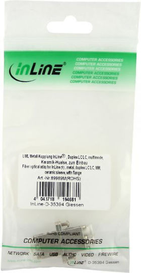 InLine 89989M Adapter Οπτικών Ινών 1τμχ