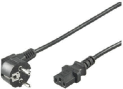 Microconnect Schuko - Schuko Cable 0.5m Μαύρο PE010405