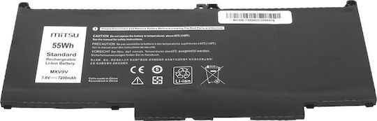Mitsu Συμβατή Μπαταρία για Dell Latitude Dell Latitude 5300, 5310, 7300 με 7200mAh