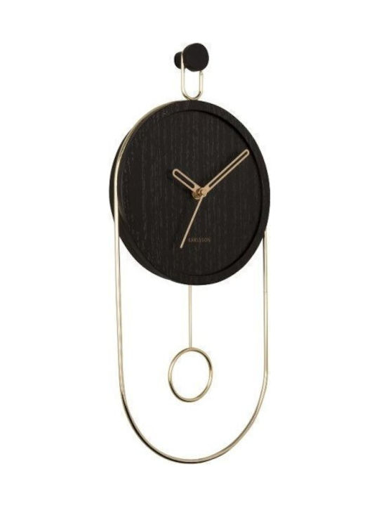 Karlsson Wanduhr Gold Ø20cm