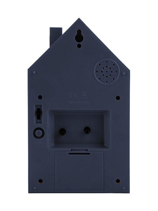 Karlsson Cuckoo Ρολόι Τοίχου Με Εκκρεμές Μαύρο 12x20cm