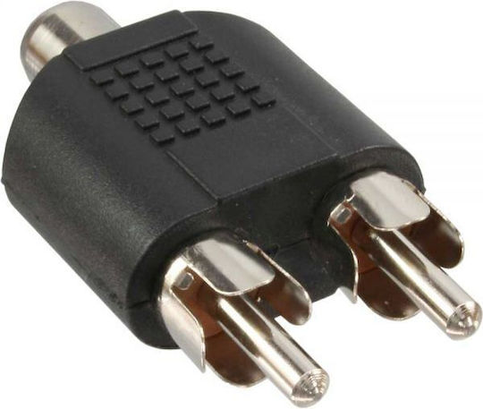InLine Konverter RCA weiblich zu RCA männlich 1Stück 99311