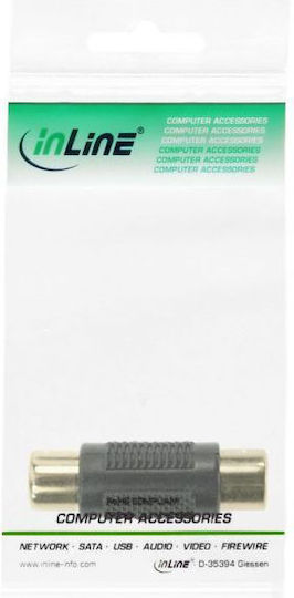 InLine Convertor RCA Feminin La RCA Feminin 1 Bucată 99315
