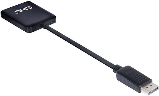 Club3D Converter DisplayPort male to DisplayPort female 1pcs CSV-6200