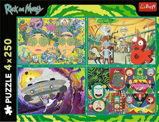 Rick And Morty Puzzle 2D 1000pcs