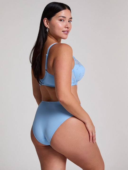 Diva High-waisted Women's Slip Bel Air Blue