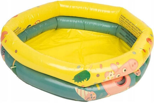 HIPO Peppa Round Pool Inflatable Yellow