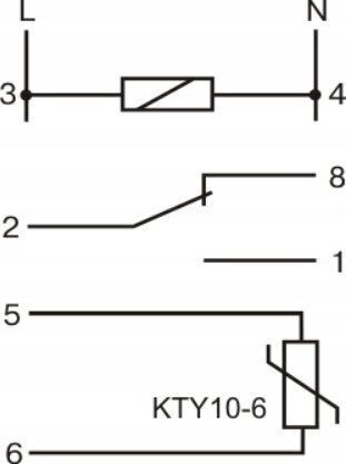 F&F Διακόπτης Ράγας 230V 16A