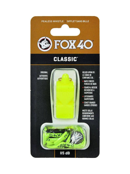 Fox40 Classic Safety Referees / Coaches Whistle