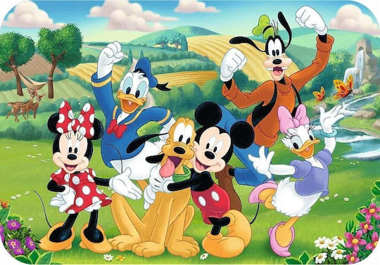 Ξύλινο Παιδικό Puzzle Μάους Mickey 24pcs Trefl