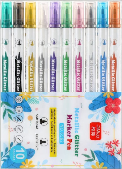 Lean Toys Markere Colorat 10buc