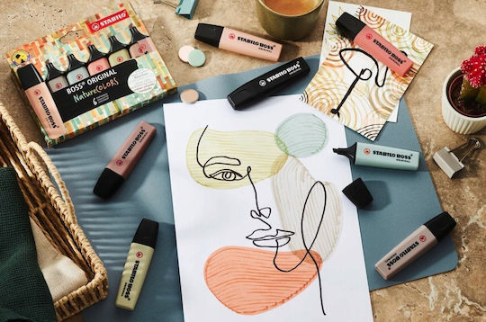 Teka Highlighters Multicolour 8pcs