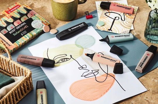 Teka Highlighters Multicolour 8pcs