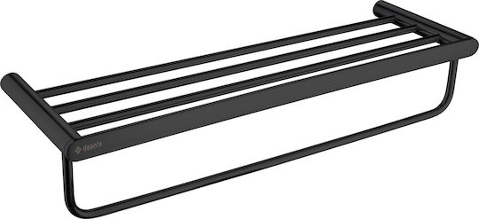 Deante Regal-Einheit Badezimmer Dreifach Wandmontage Aufkleber ​62.8x62.8cm Inox Schwarz