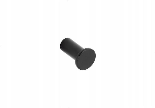 KFA Schiene Badezimmer Einzel Wandmontage Schrauben ​7.7x7.7cm Inox Schwarz