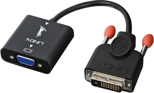 Lindy 38189 Конвертор DVI-D Мъжки към VGA Женски