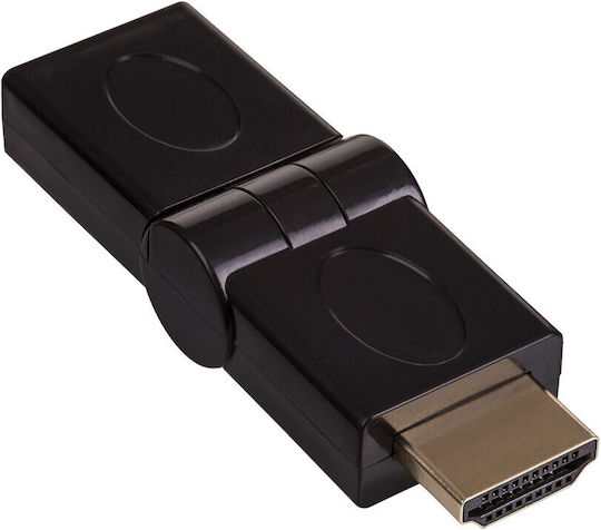 Akyga Μετατροπέας HDMI male σε HDMI female 1τμχ AK-AD-40