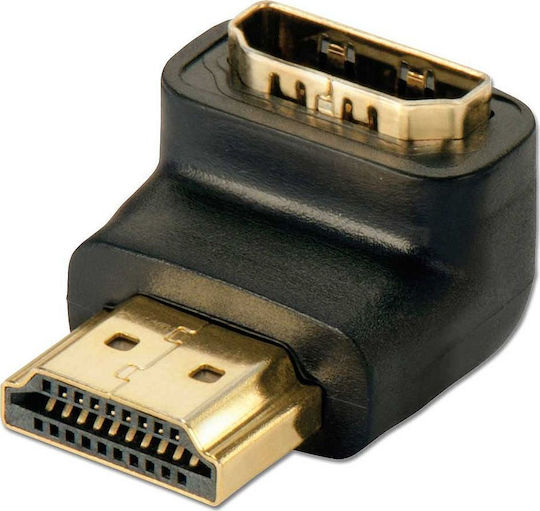 Lindy Конвертор HDMI мъжки към HDMI женски Черен 1бр 41085