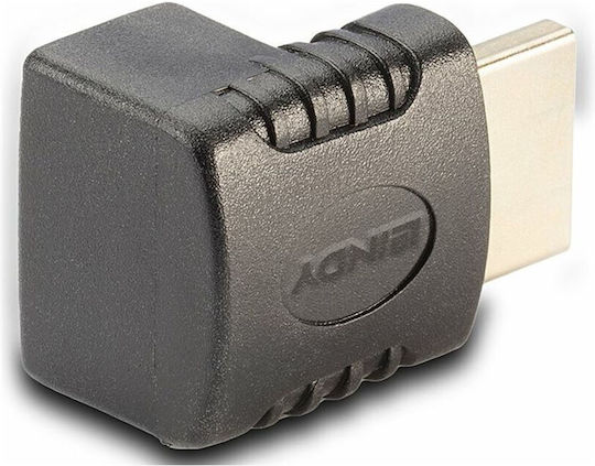 Lindy Конвертор HDMI мъжки към HDMI женски Черен 1бр 41085