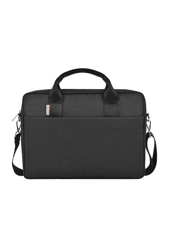 Wiwu Minimalist Pro Αδιάβροχη Τσάντα Ώμου / Χειρός για Laptop 14" σε Μαύρο χρώμα