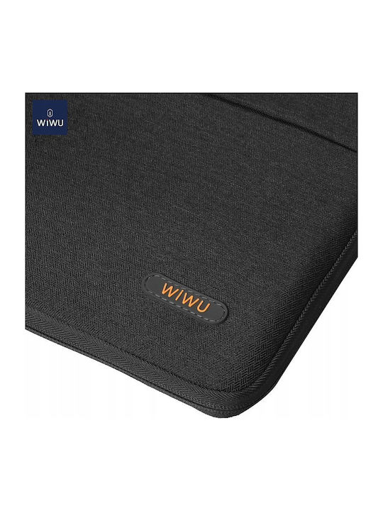 Wiwu Pilot Αδιάβροχη Τσάντα Ώμου / Χειρός για Laptop 13" σε Μαύρο χρώμα