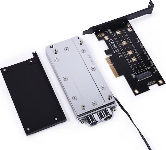 Alphacool Core M.2 NVMe PCIe 4.0 Liquid Cooler M.2 SSD Cooling Black
