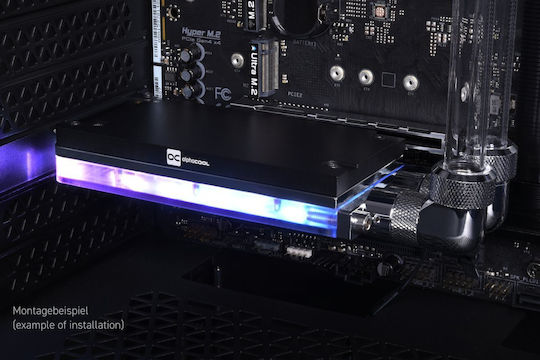 Alphacool Core M.2 NVMe PCIe 4.0 Liquid Cooler M.2 SSD Cooling Black