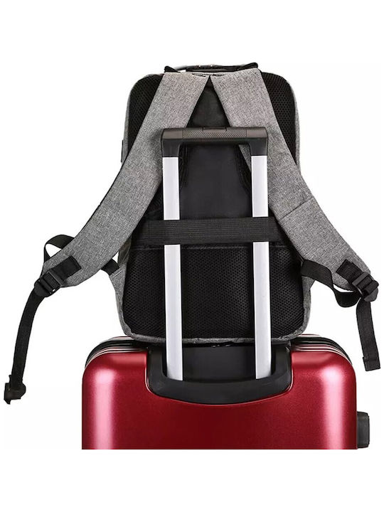 Waterproof Backpack for Laptop with USB Port in Black Color AT00012586