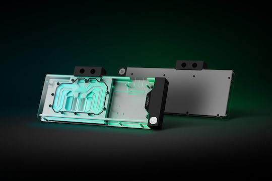 Ekwb Ek-quantum Vector Xc3 Rtx 3080/90 Backplate GPU Water Block Ασημί