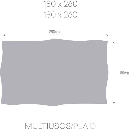 Eysa Sugus Διθέσιου Καναπέ Π180xΜ260cm Μπορντό Eysa Sugus Διθέσιου Καναπέ Π180xΜ260cm Μπορντό