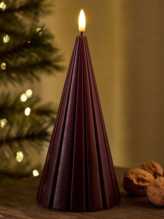 Sirius Decorațiune de Crăciun Sirius Sirius Laura Pom H20cm Bordeaux