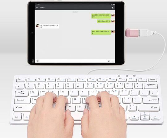 Mozos USB-C Male to USB-C Female Converter 1 Piece ASM-4