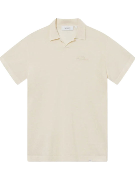 Short Sleeve Polo Shirt Ivory