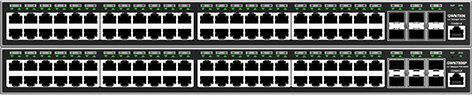 Grandstream GWN7806 Managed L2 Switch με 48 Θύρες Gigabit (1Gbps) Ethernet και 6 SFP Θύρες