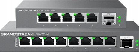 Grandstream GWN7701M Unmanaged L2 Switch με 8 Θύρες Gigabit (1Gbps) Ethernet και 8 SFP Θύρες
