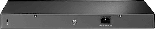 TP-LINK SG3210X-M2 Managed L2 Switch with 8 Ethernet Ports and 2 SFP Ports