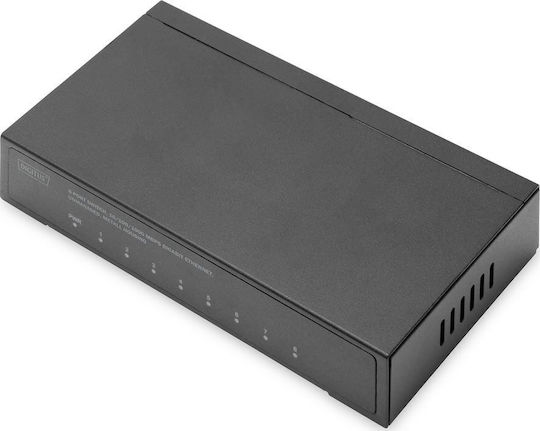 Digitus DN-80066 Unmanaged L2 Switch with 8 Gigabit (1Gbps) Ethernet Ports