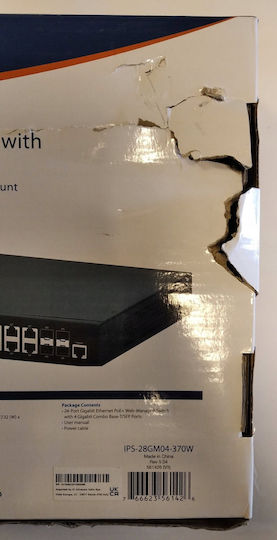 Intellinet 561426 Управление на L2 PoE+ Switch с 24 Портове Гигабитови (1Gbps) Ethernet и 4 SFP Портове