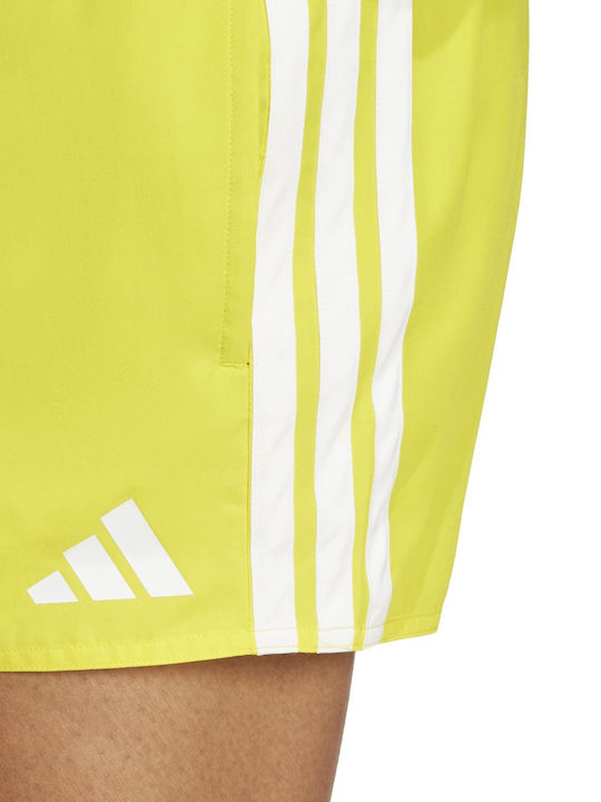 Costum de Baie Bărbați Pantaloni Scurți Galbeni cu Dungi