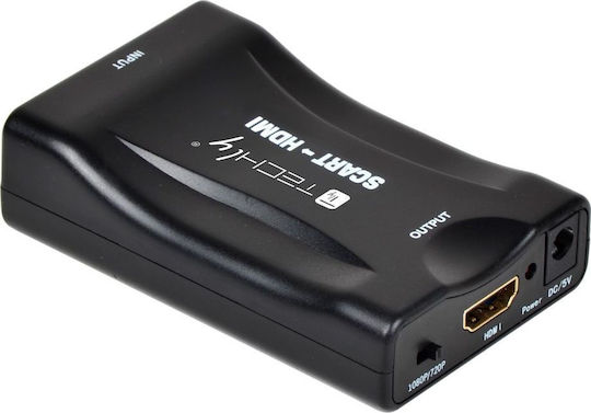 Techly Converter Scart / HDMI male to Scart / HDMI female 1pcs 361926