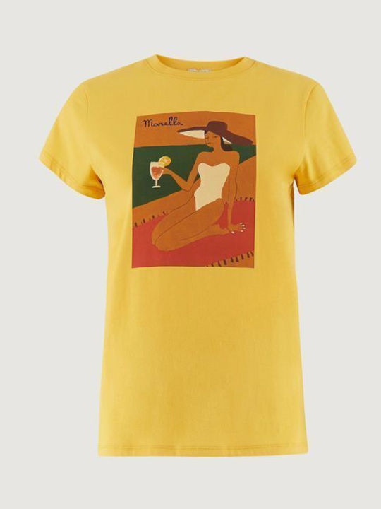 Γυναικείο T-shirt Κίτρινο