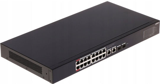 Dahua Managed PoE++ Switch with 16 Ethernet Ports and 2 SFP Ports