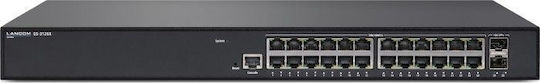 Lancom GS-3126X Managed L3 Switch with 24 Gigabit (1Gbps) Ethernet Ports and 2 SFP Ports