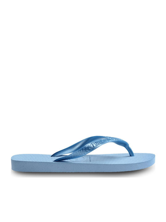 Top Senses Flip Flops In Light Blue Color